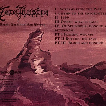Heroic Zarathustrian Heresy by Zarathustra - album cover