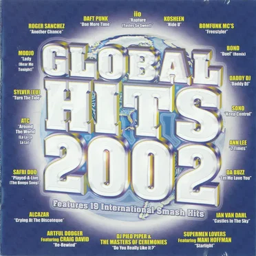 Global Hits 2002 by Various Artists - album cover