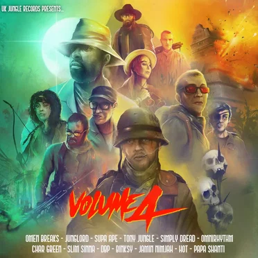 UK Jungle, Volume 4 by Various Artists - album cover