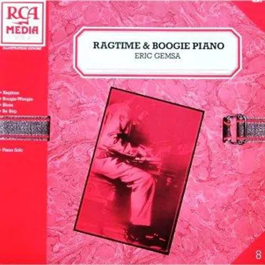 Ragtime & Boogie Piano by Eric Gemsa - album cover