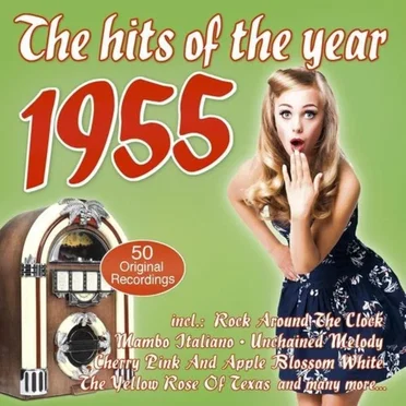 The Hits of the Year 1955 by Various Artists - album cover