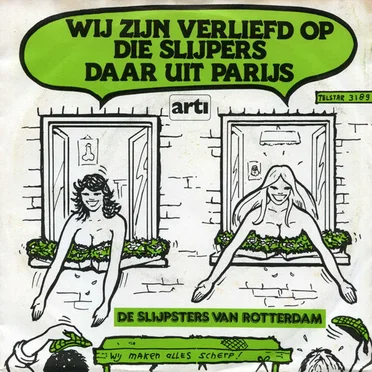 Wij zijn verliefd op die slijpers daar uit Parijs / Wie geeft er een rondje
