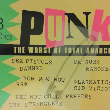 Punk: The Worst of Total Anarchy by Various Artists - album cover