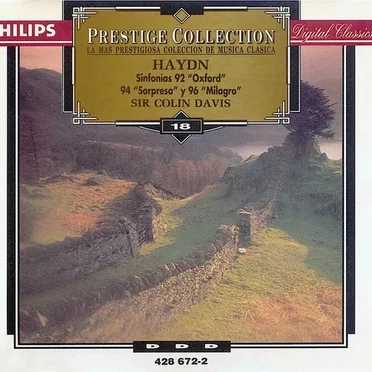 Sinfonía 92 "Oxford", 94 "Sorpresa" y 96 "Milagro"