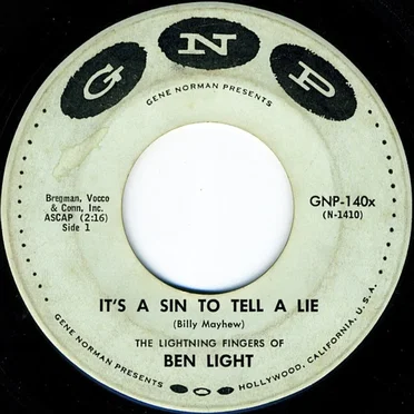 It's a Sin to Tell a Lie / Ain't She Sweet