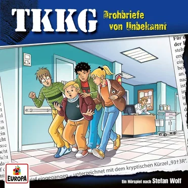 TKKG 209: Drohbriefe von Unbekannt by Stefan Wolf - album cover