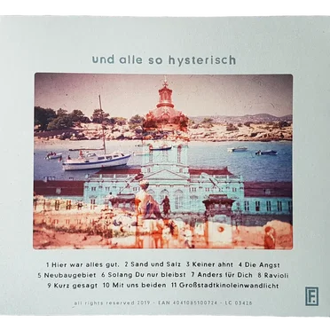 und alle so hysterisch by Sebastian Hackel - album cover