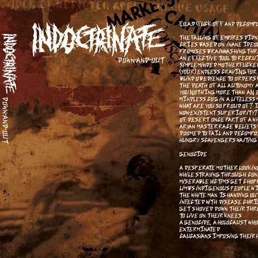 Down and Out by Indoctrinate - album cover
