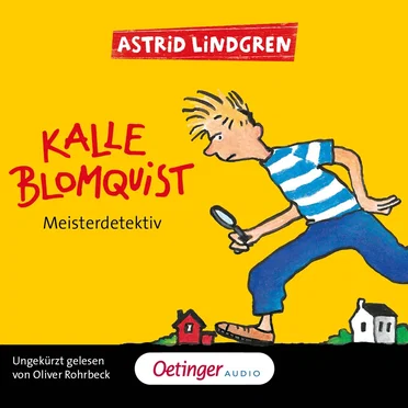 Kalle Blomquist Meisterdetektiv by Astrid Lindgren - album cover