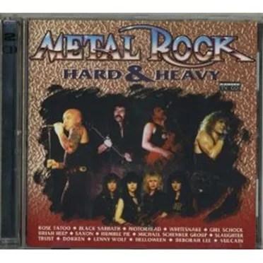 Metal Rock - Hard & Heavy by Various Artists - album cover