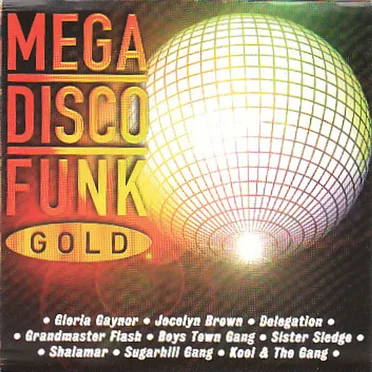Mega Disco Funk Gold by Various Artists - album cover