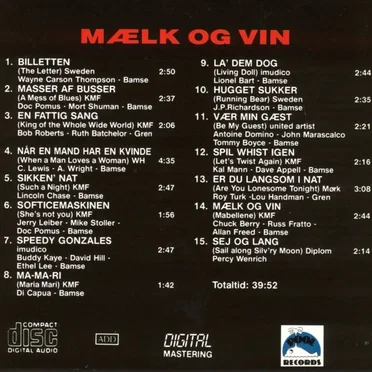 Mælk og vin