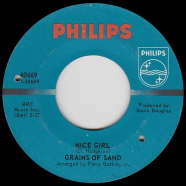 Nice Girl / Drop Down Sometime by Grains of Sand - album cover