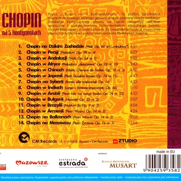 Chopin na 5 kontynentach