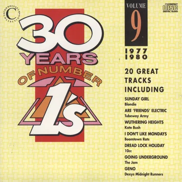 30 Years of Number 1’s, Volume 9: 1977–1980 by Various Artists - album cover