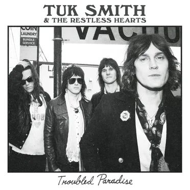 Troubled Paradise by Tuk Smith & The Restless Hearts - album cover