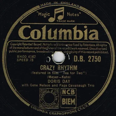 Crazy Rhythm / Orange Coloured Sky