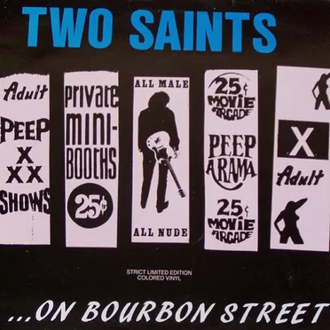 On Bourbon Street ... by Two Saints - album cover