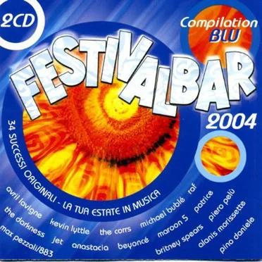Festivalbar 2004: Compilation blu by Various Artists - album cover