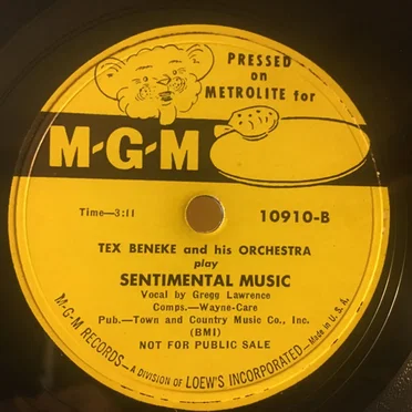 Down in Nashville, Tennessee / Sentimental Music