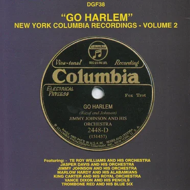 Go Harlem: New York Columbia Recordings, Vol. 2 by Various Artists - album cover