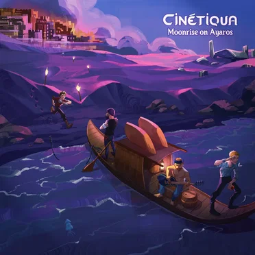 Moonrise on Ayaros by Cinétiqua - album cover