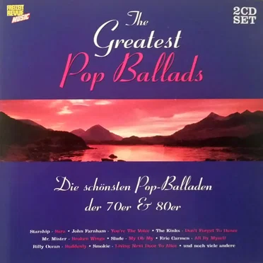 The Greatest Pop Ballads by Various Artists - album cover