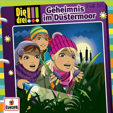 Die drei !!! Fall 56: Geheimnis im Düstermoor by Die drei !!! - album cover