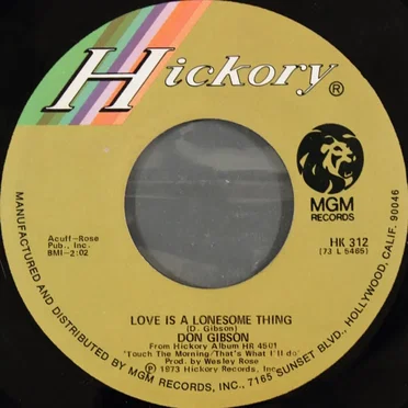 Love Is a Lonesome Thing