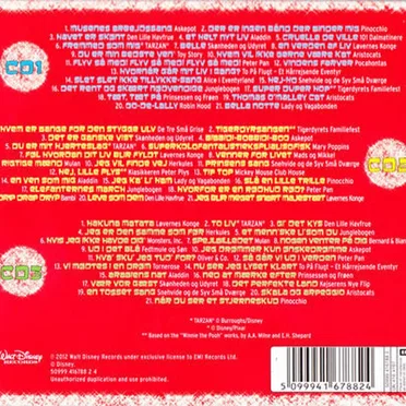 Fra alle os til alle jer - alle de bedste danske Disney sange by Various Artists - album cover