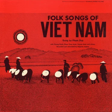 Folk Songs of Vietnam by Phạm Duy - album cover