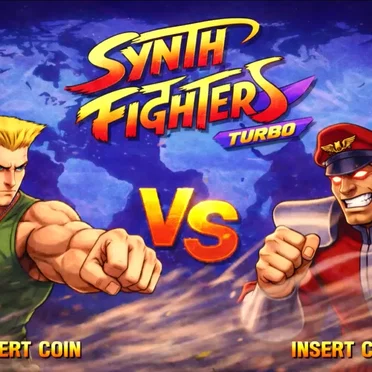 SYNTH FIGHTERS: Street Fighter 2 Synthwave Music Tribute by Synthwave Dream Radio - album cover