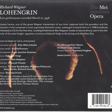 Wagner: Lohengrin [1998 recording]