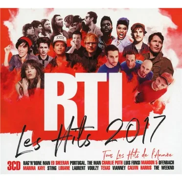 Les Hits RTL 2017 by Various Artists - album cover