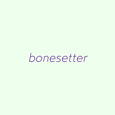 bonesetter by thshlt - album cover