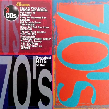 Greatest Hits of the 70's by Various Artists - album cover