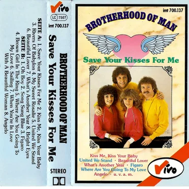 Save Your Kisses for Me by Brotherhood of Man - album cover