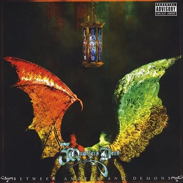 Between Angels And Demons by 3 Quarters Dead - album cover