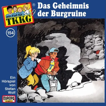 TKKG 154: Das Geheimnis der Burgruine by Stefan Wolf - album cover