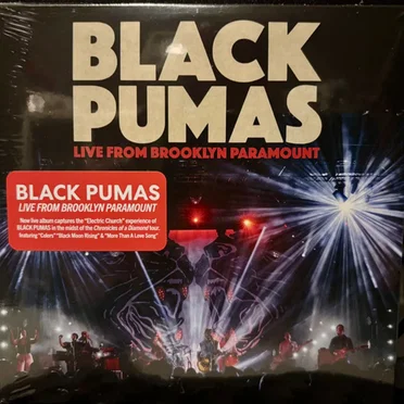 Live From Brooklyn Paramount by Black Pumas - album cover