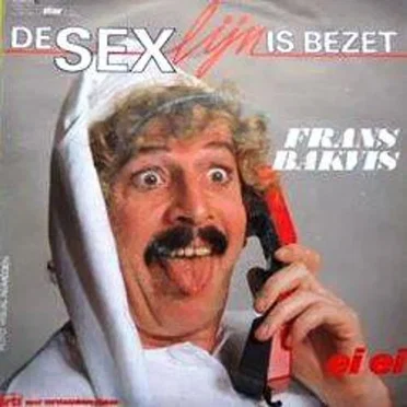 De sexlijn is bezet / Ei ei by Frans Bakvis - album cover