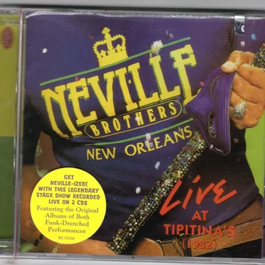 Live at Tipitinas’s (1982) by The Neville Brothers - album cover