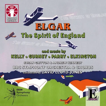The Spirit of England by Elgar - album cover