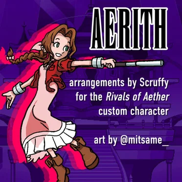 Aerith - arrangements by Scruffy for the Rivals of Aether Custom Character
