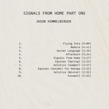 Signals From Home Part One