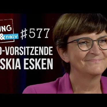 Jung & Naiv #577, „SPD-Vorsitzende Saskia Esken“ by Tilo Jung - album cover