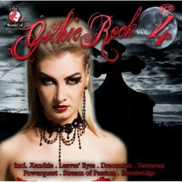 The World of Gothic Rock, Volume 4 by Various Artists - album cover