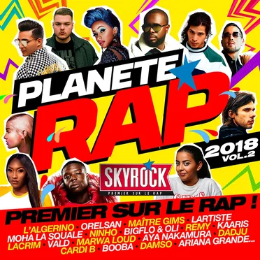 Planète Rap 2018, Vol. 2 by Various Artists - album cover