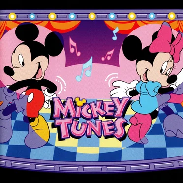 pop'n music ORIGINAL SOUNDTRACK MICKEY TUNES by Various Artists - album cover