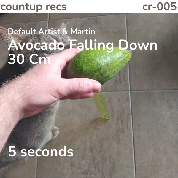 Avocado Falling Down 30 Cm